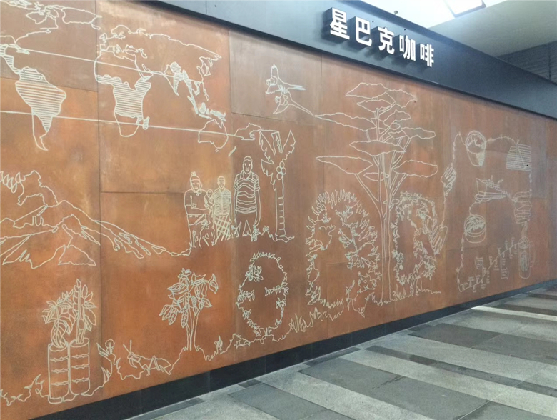 岱岳耐候钢幕墙